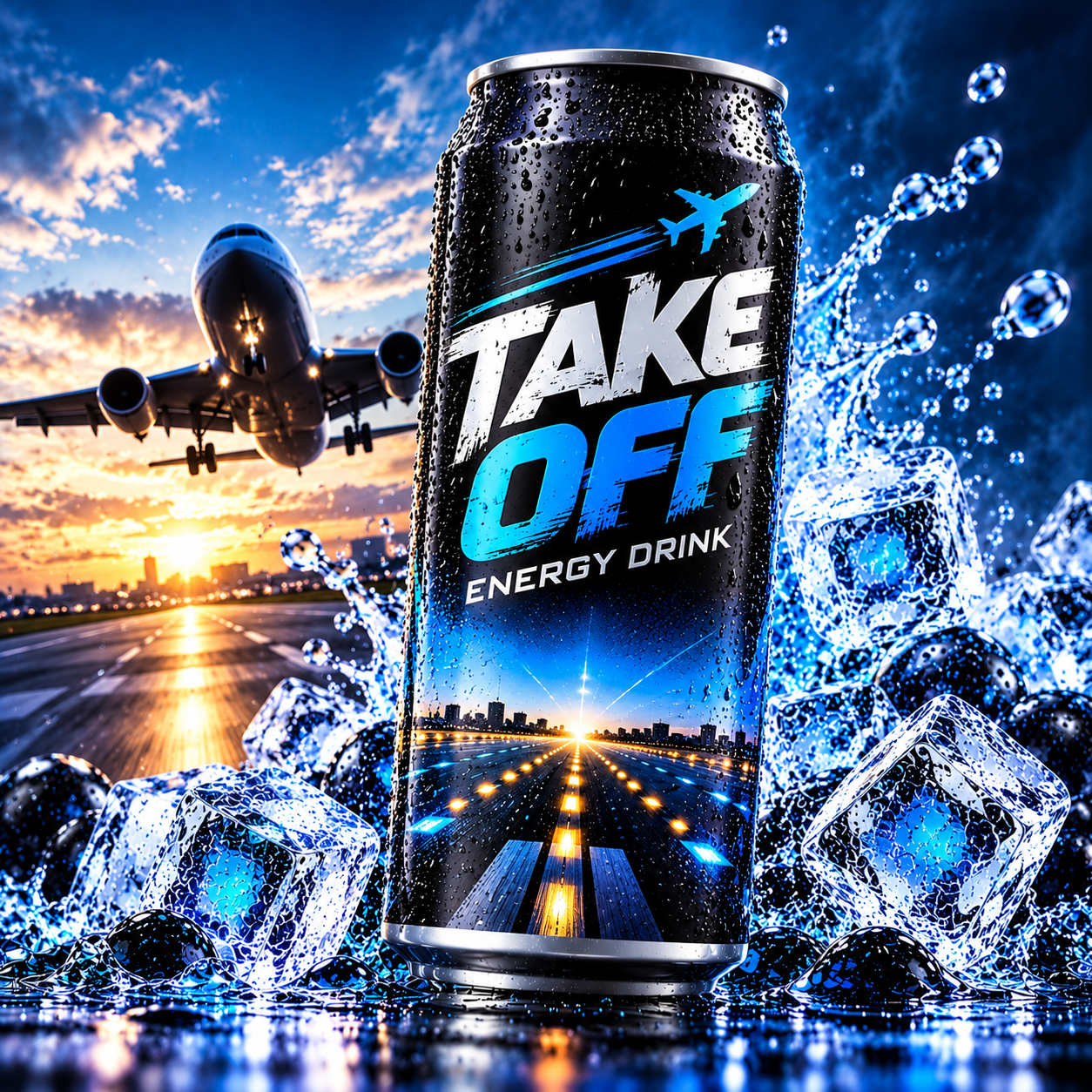  Take Off Energy Drink (24/0,33 Ltr. EINWEG Dose)