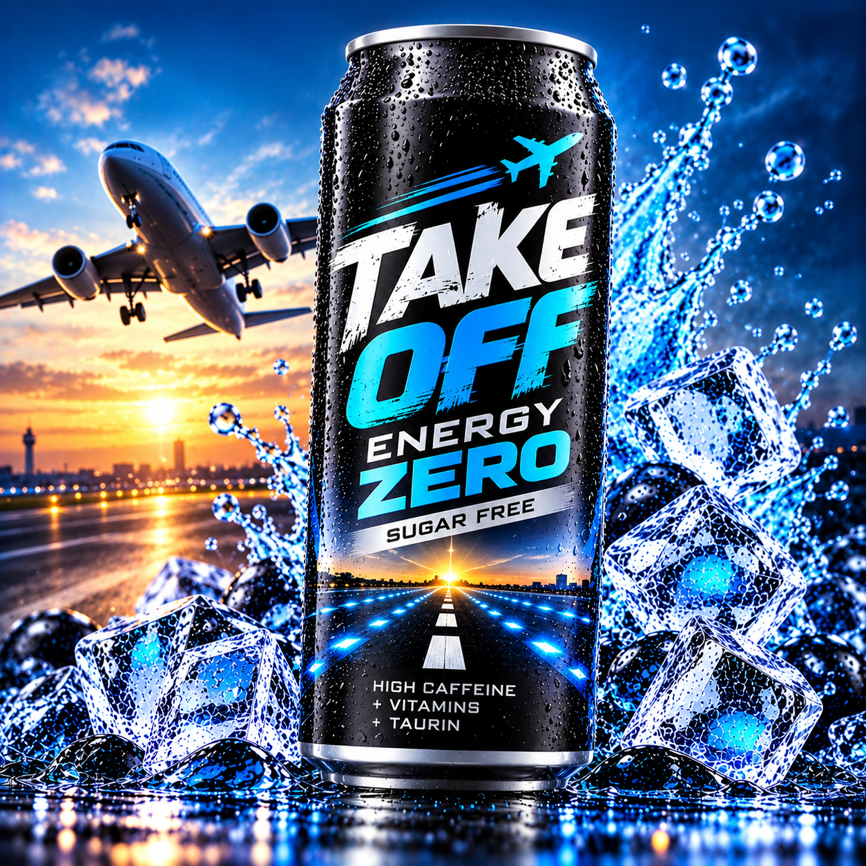 Take Off Energy Zero Drink (24/0,33 Ltr. EINWEG Dose)