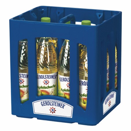 Gerolsteiner Apfelsschorle (6/0,75 Ltr. PET MEHRWEG)