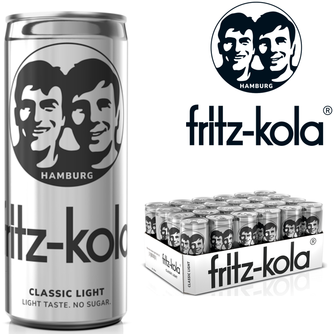 fritz -kola zuckerfrei (24/0,33 Ltr. Dosen Einweg)