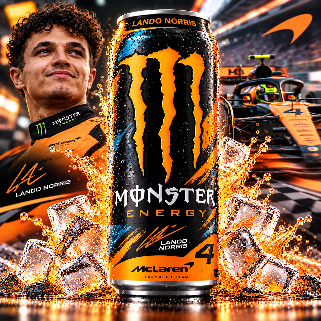Monster Energy Lando Norris (12/0,50 Ltr. Dose EINWEG)
