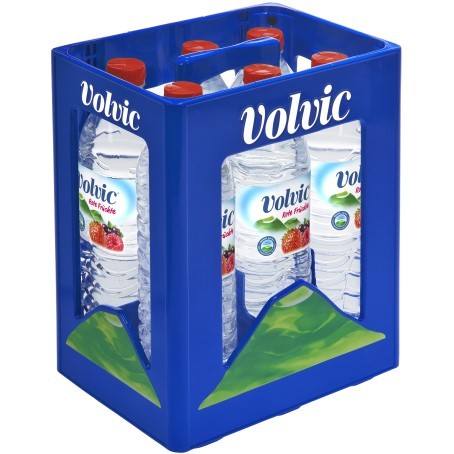 Volvic Touch Rote Früchte (6/1,5 Ltr. PETc EINWEG)