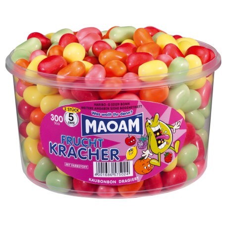 Maoam Frucht Kracher Dose (1200 g.)